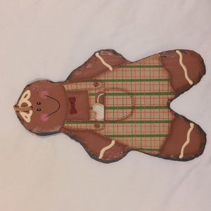 Painted Slate Gingerbread Man wall hanging
